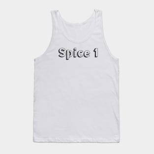 Spice 1 // Typography Design Tank Top